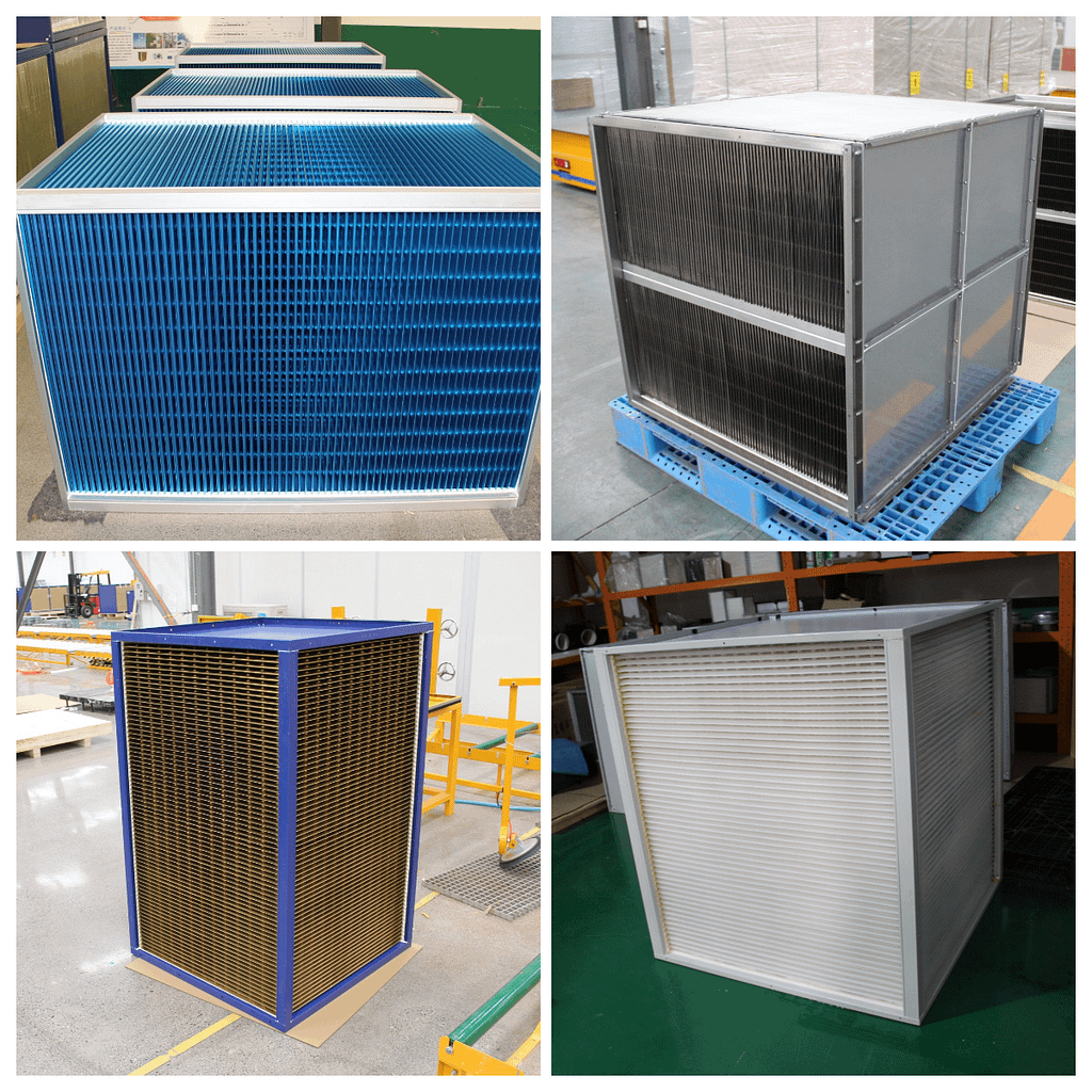 Cross flow heat exchanger